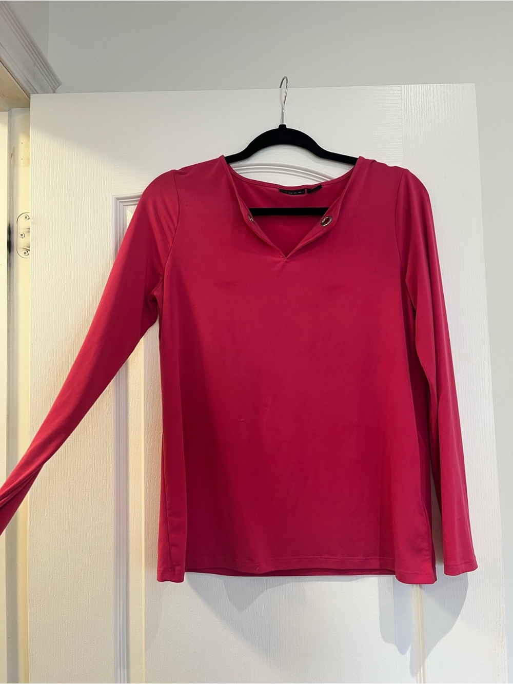 Tahari Hot Pink Blouse